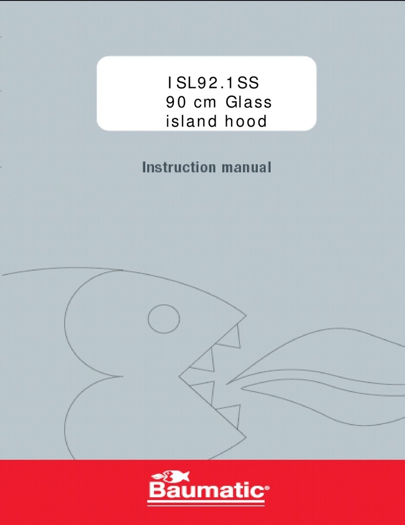 Baumatic ISL92.1SS instruction manual