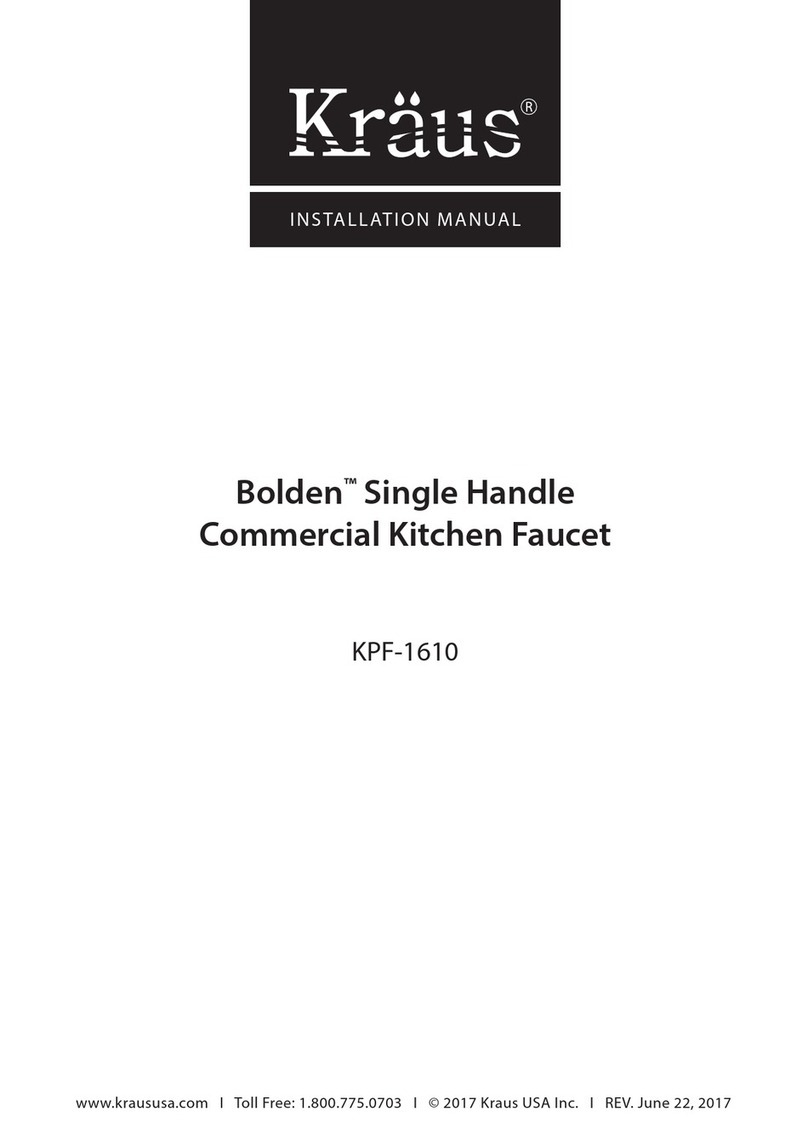 Kraus Bolden KPF-1610 installation manual Kraus Bolden KPF-1610 installation manual