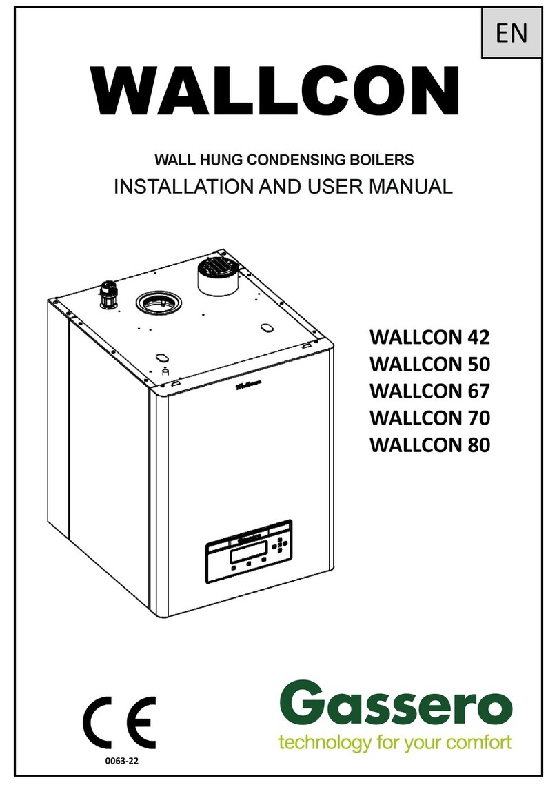 gassero Wallcon X-treme 42 Installation and user manual