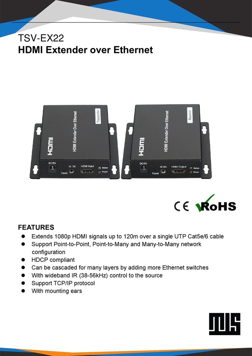 TIS TSV-EX22 User manual