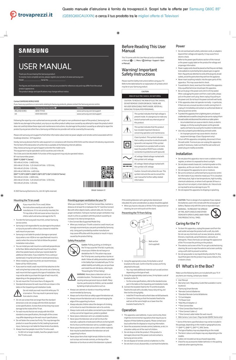 Samsung Q60C User manual
