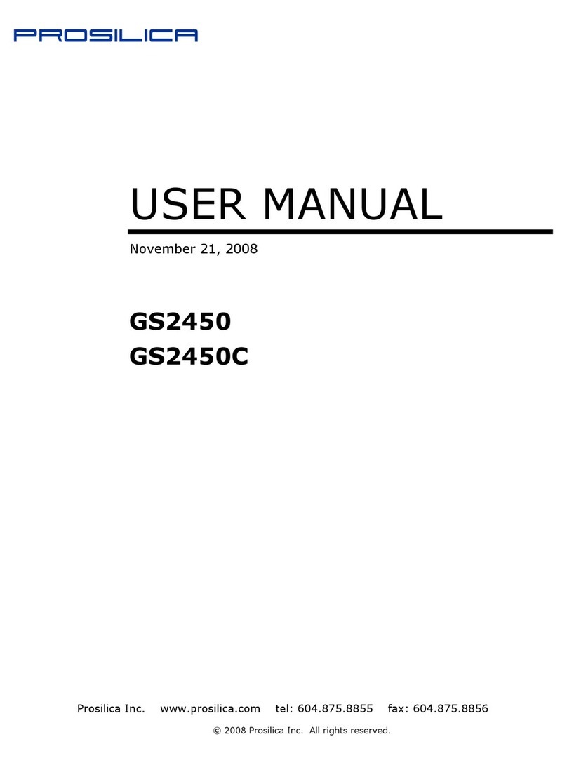 Prosilica GS2450 user manual