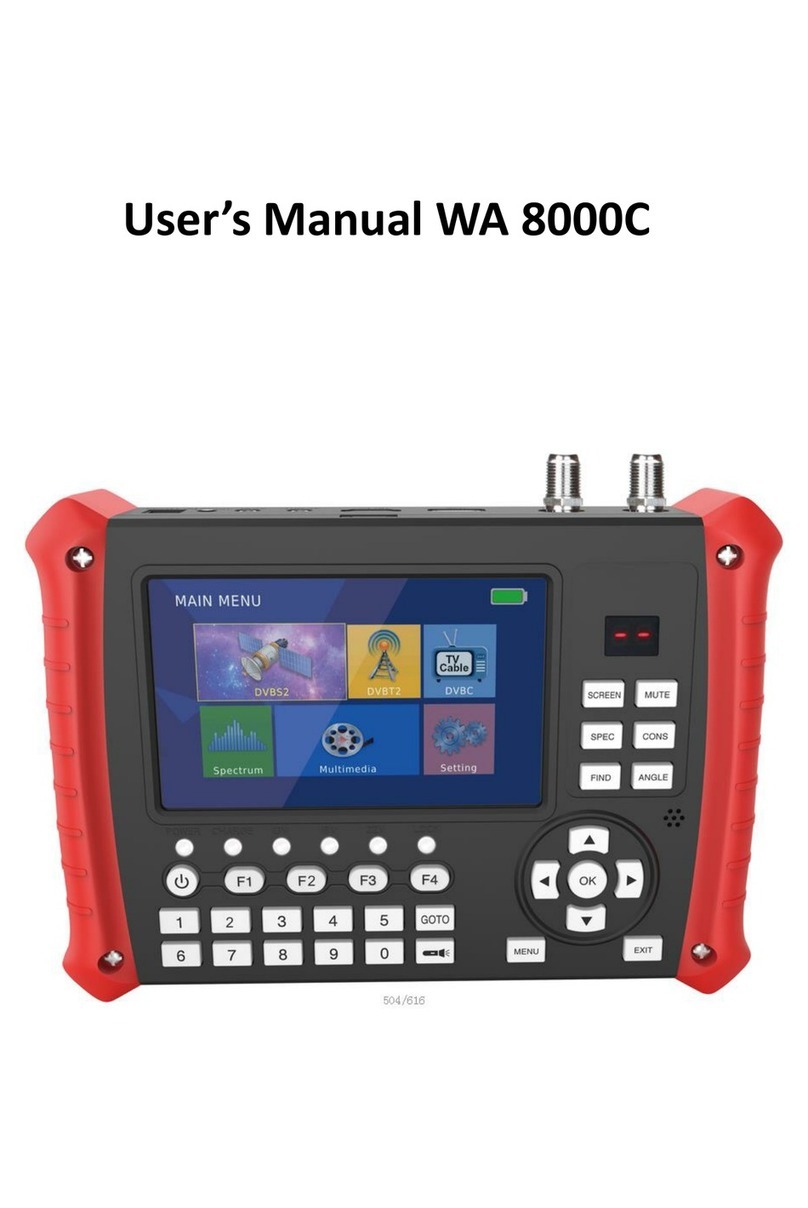 Wisi WA 8000C user manual