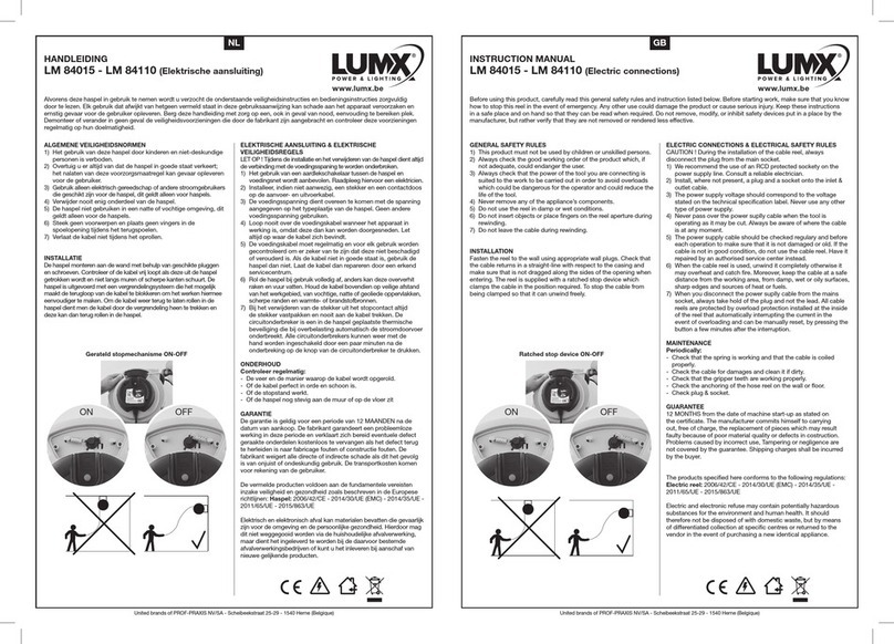 LumX LM 84015 instruction manual