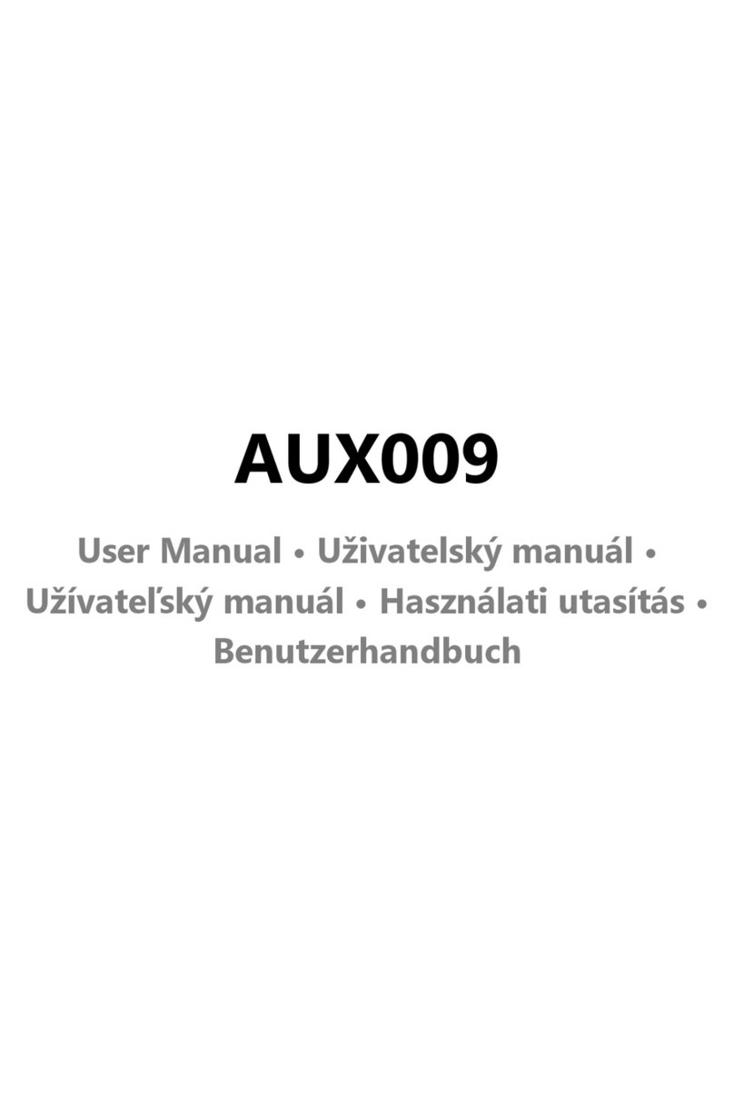 ALZA AUX009 user manual