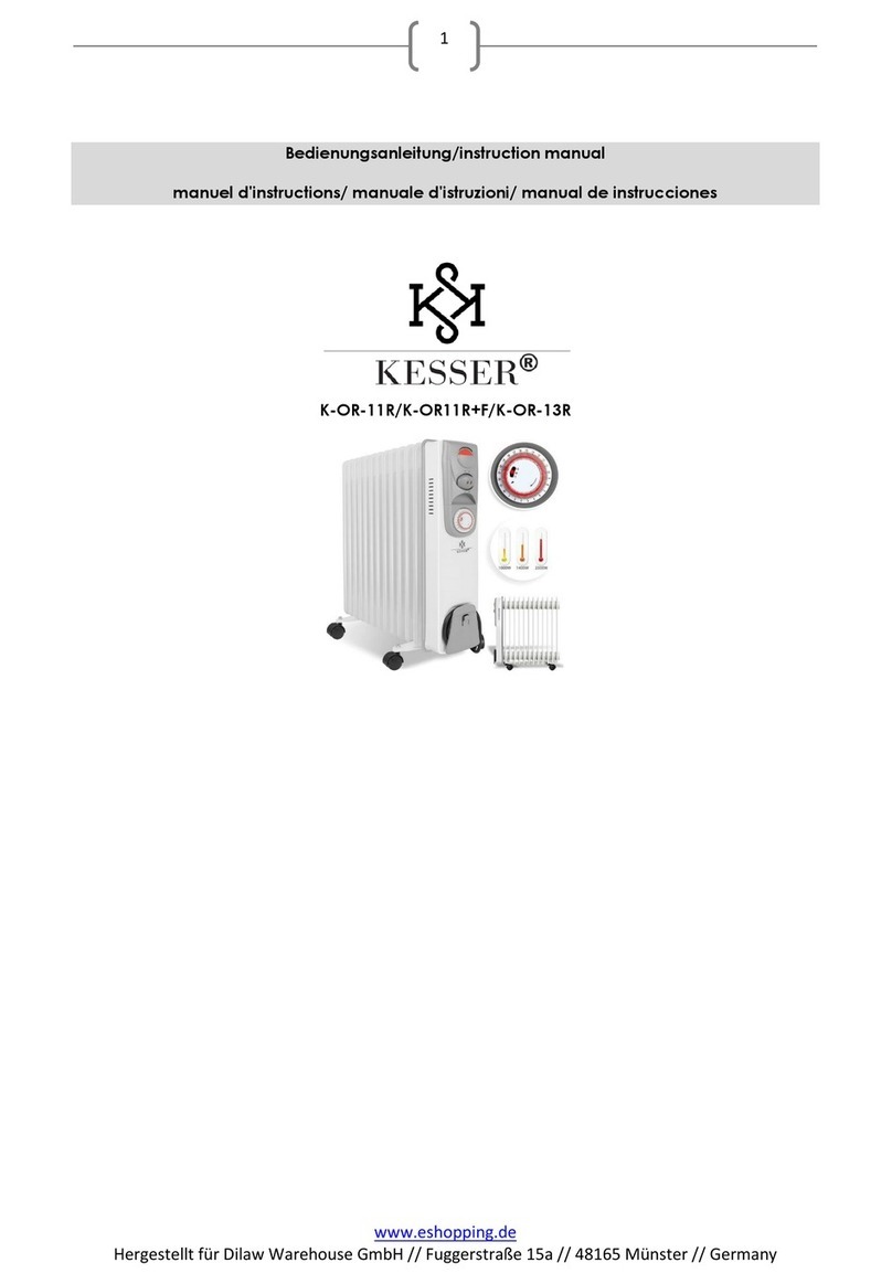 Kesser K-OR-11R instruction manual