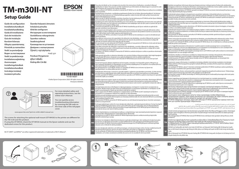 Epson NT-II30m-T User manual