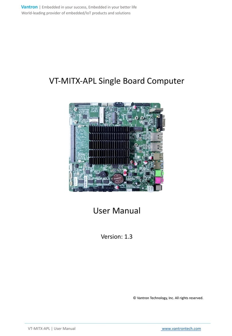 Vantron VT-MITX-APL User manual