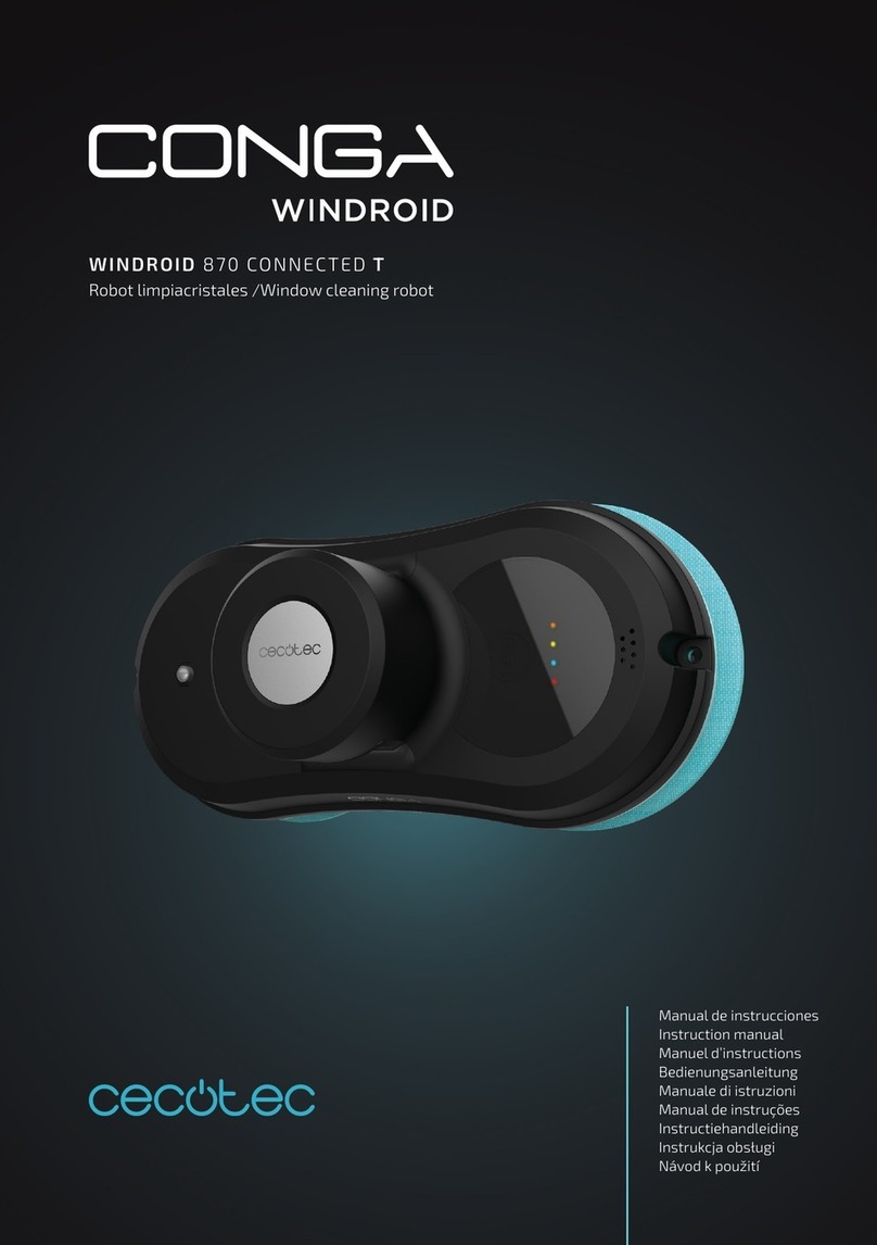 cecotec CONGA WINDROID 870 CONNECTED T User manual