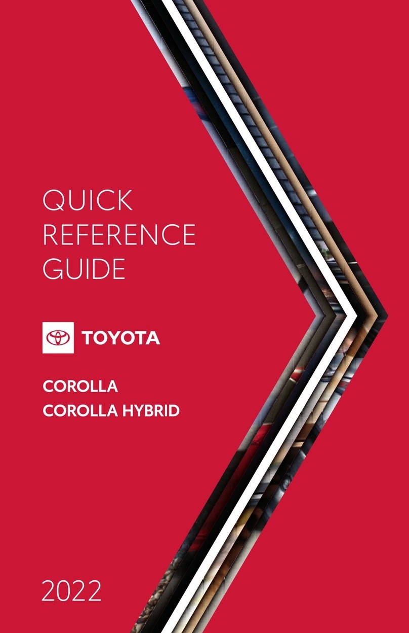 Toyota Corolla 2022 User manual