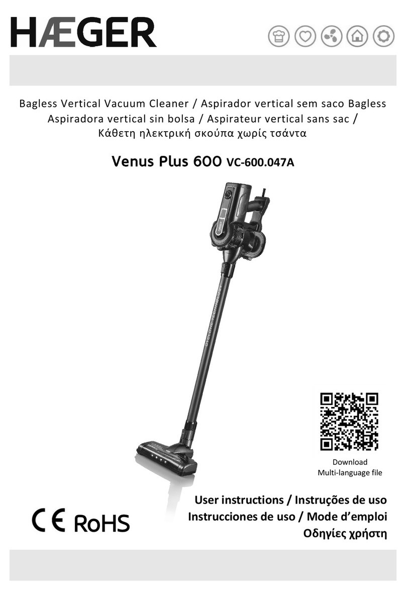HAEGER Venus Plus 600 User manual