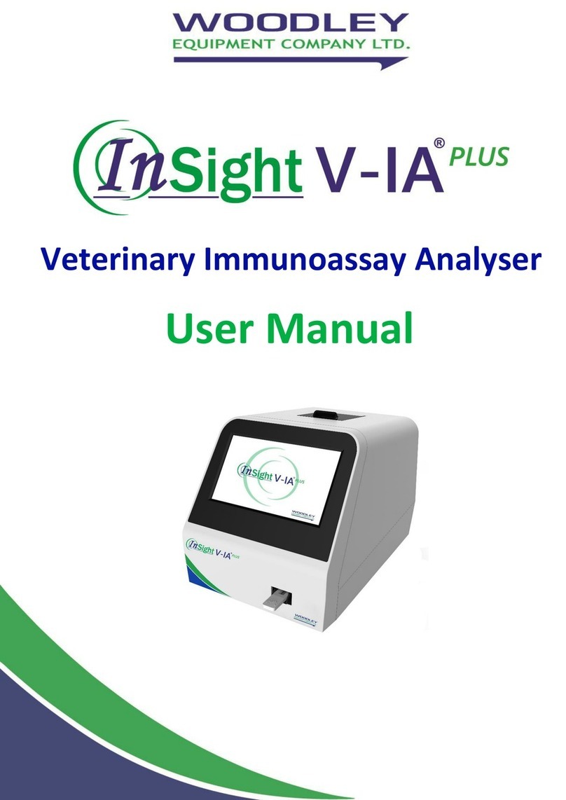 Woodley InSight V-IA PLUS user manual