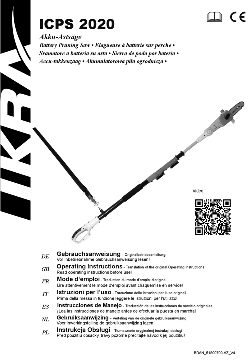 Ikra ICPS 2020 operating instructions