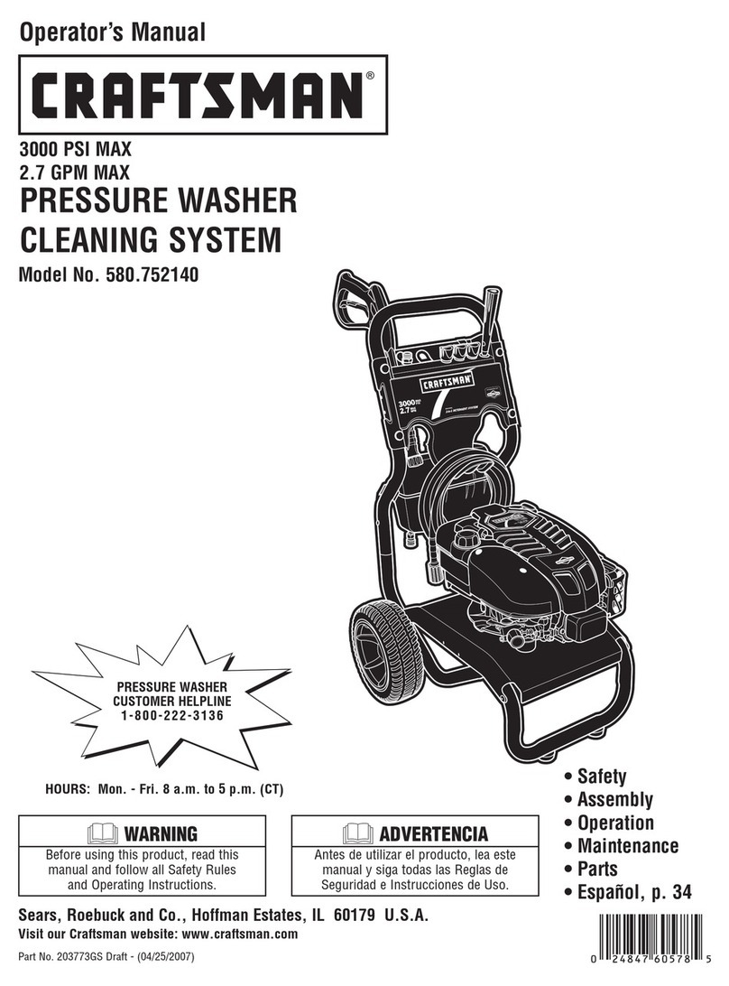 Craftsman 580.752140 User manual