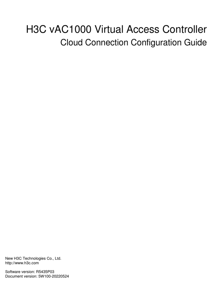 H3C vAC1000 manual