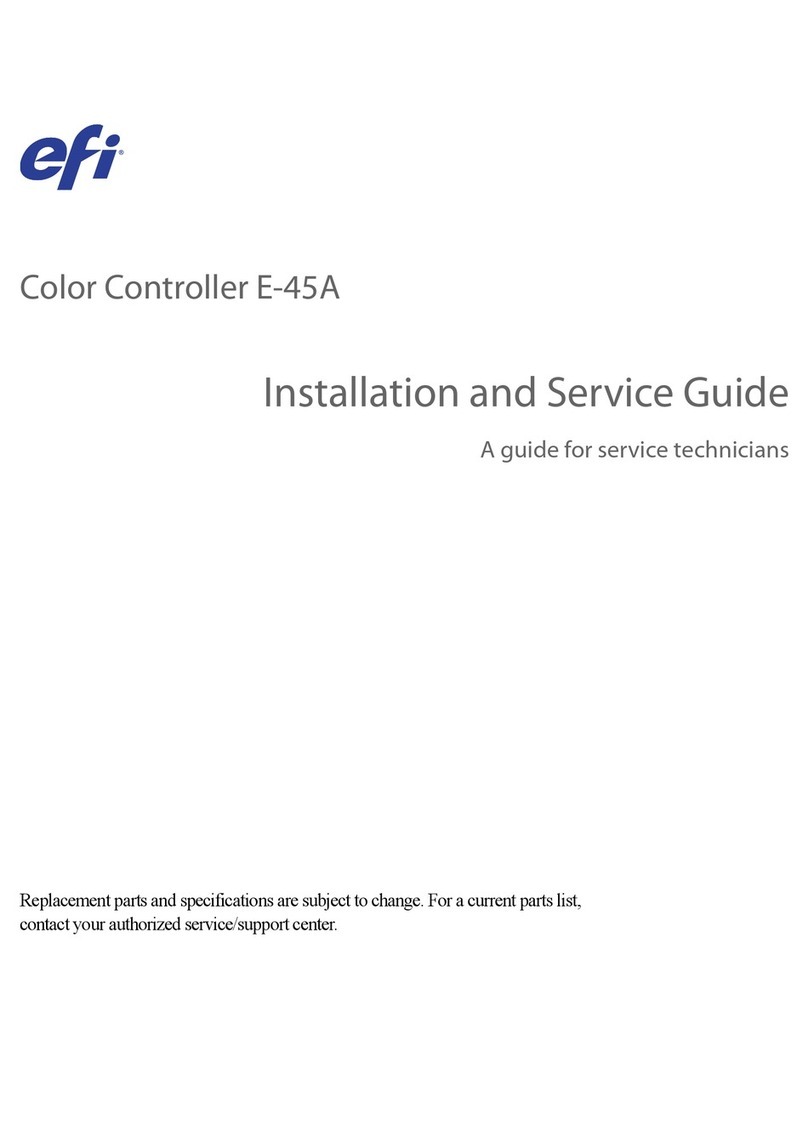 EFI E-45A Installation and maintenance instructions