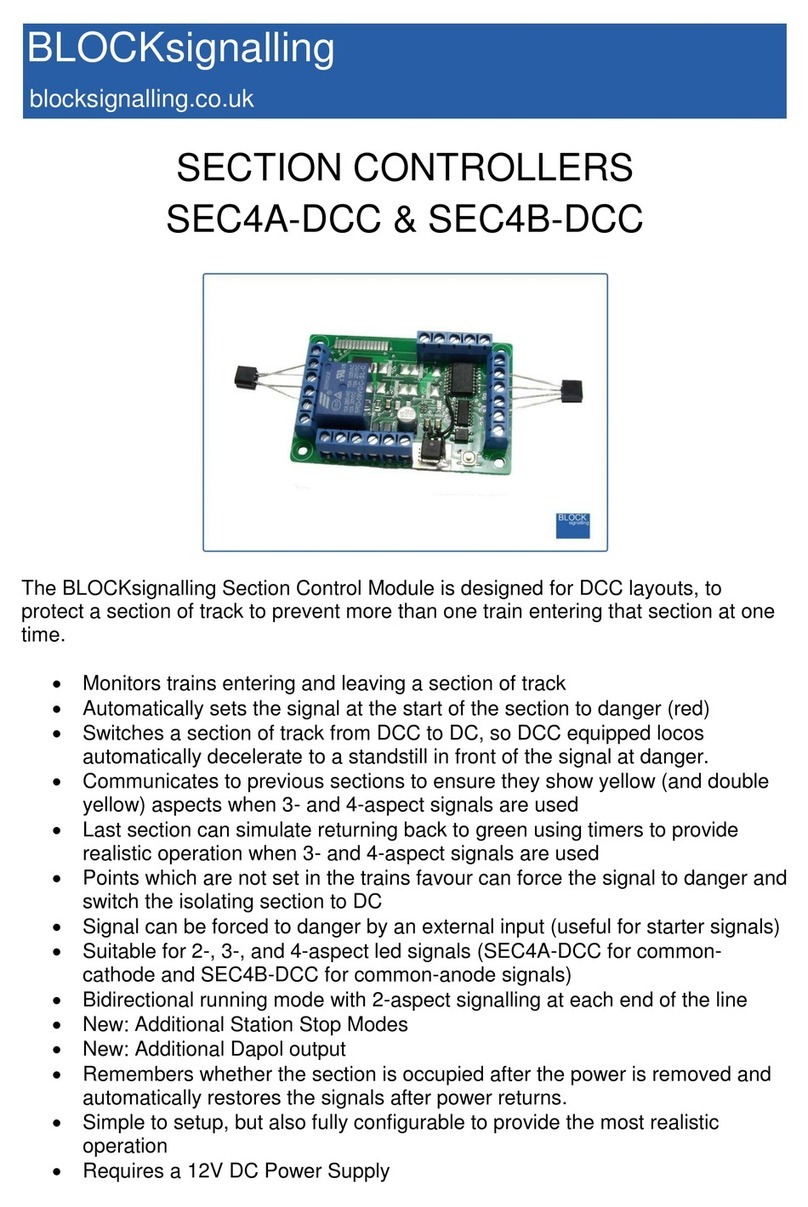 BLOCKsignalling SEC4A-DCC manual BLOCKsignalling SEC4A-DCC manual