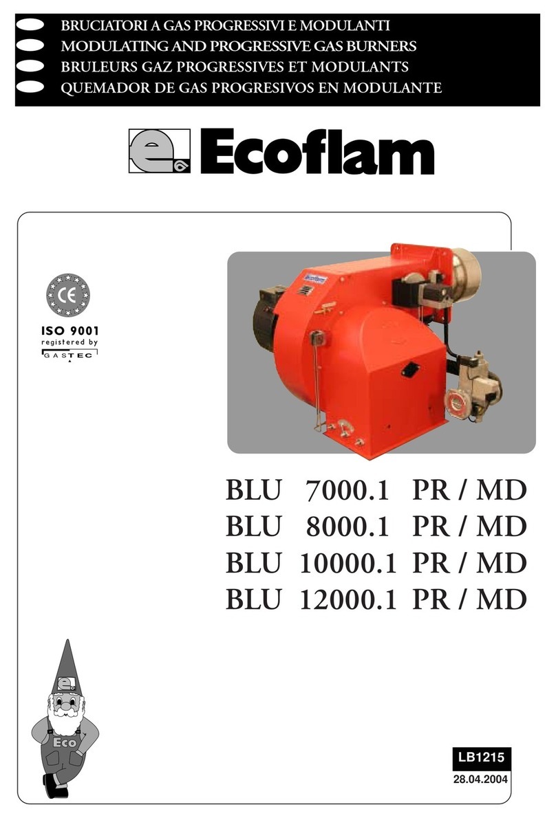 Ecoflam BLU 7000.1 MD User manual
