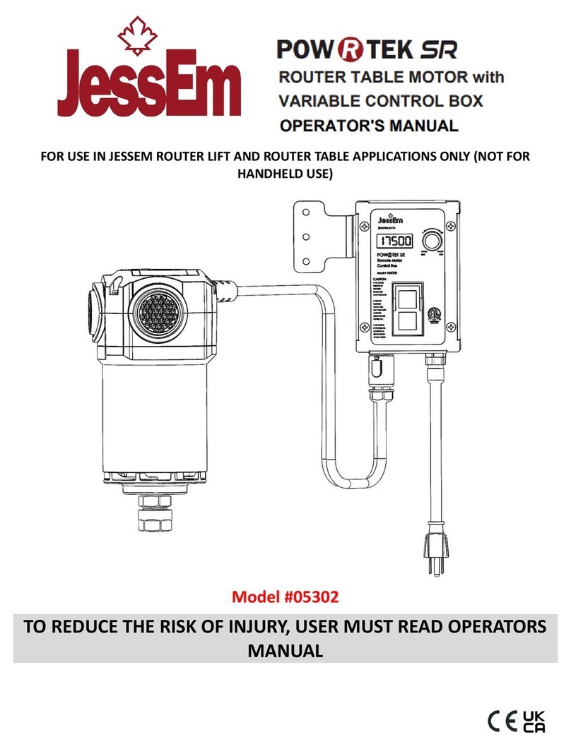 JessEm POWRTEK SR manual