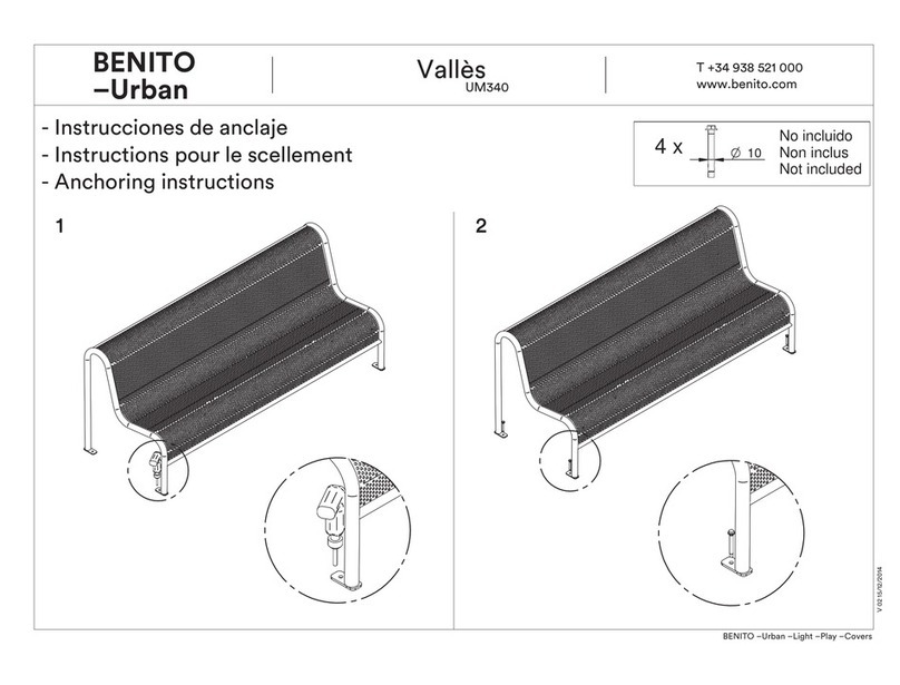BENITO Urban Valles UM340 User manual