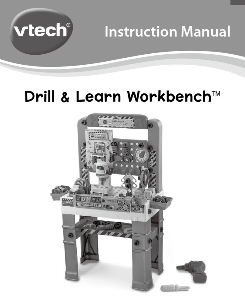 V-tech Drill & Learn Workbench User manual