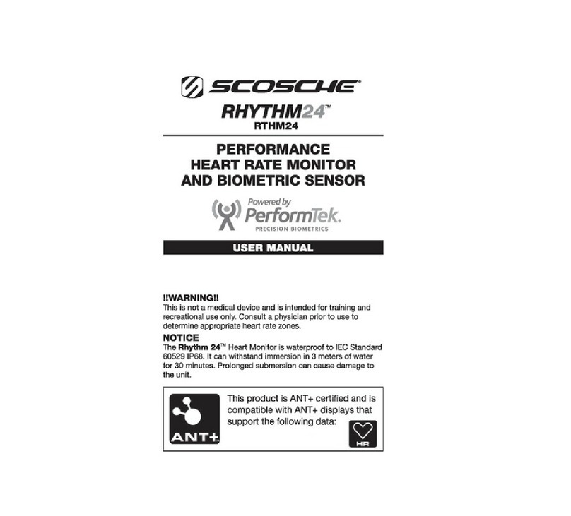 Scosche RHYTHM24 user manual