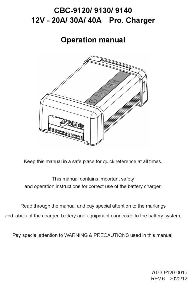 Manson Engineering Industrial CBC-9120 Operation manual Manson Engineering Industrial CBC-9120 Operation manual