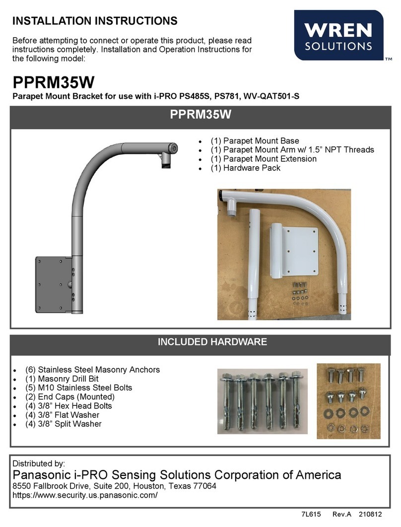 Wren PPRM35W installation instructions