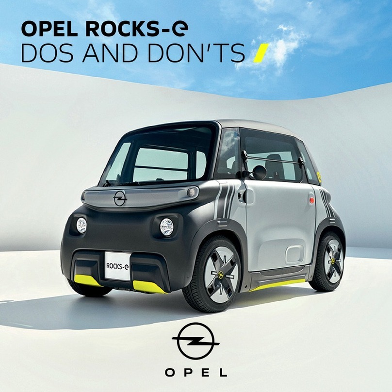 Opel Rocks-E 2022 User manual