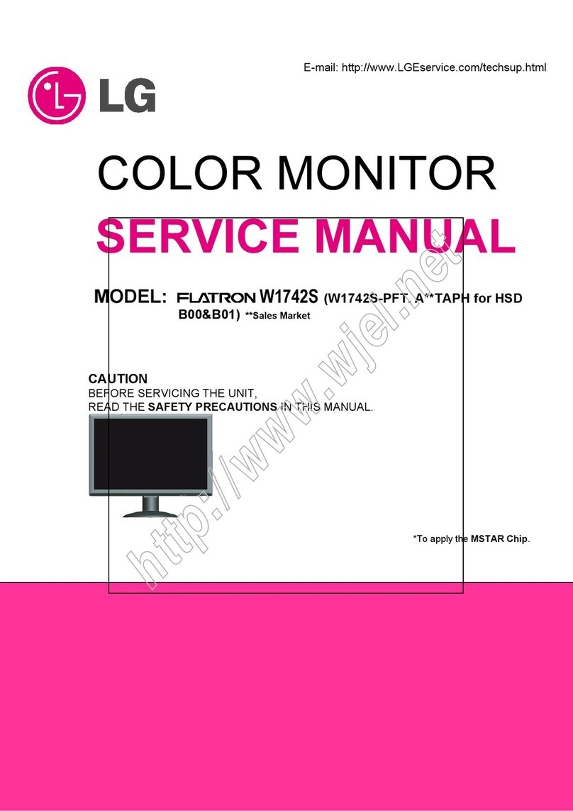 LG W1742S User manual