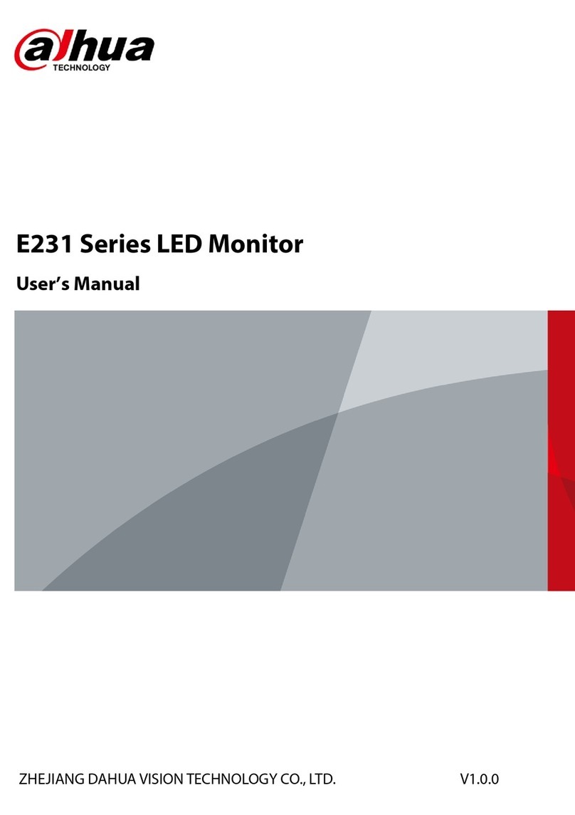 Dahua E231 Series User manual