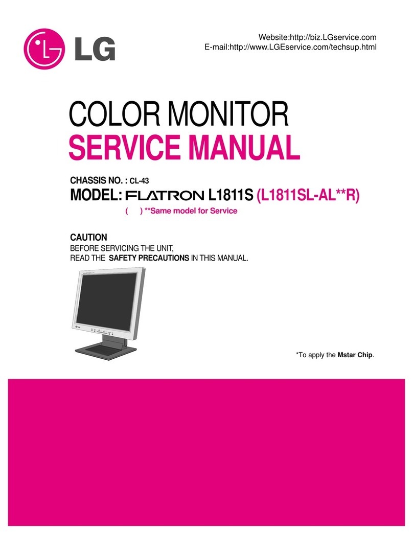 LG FLATRON L181S User manual
