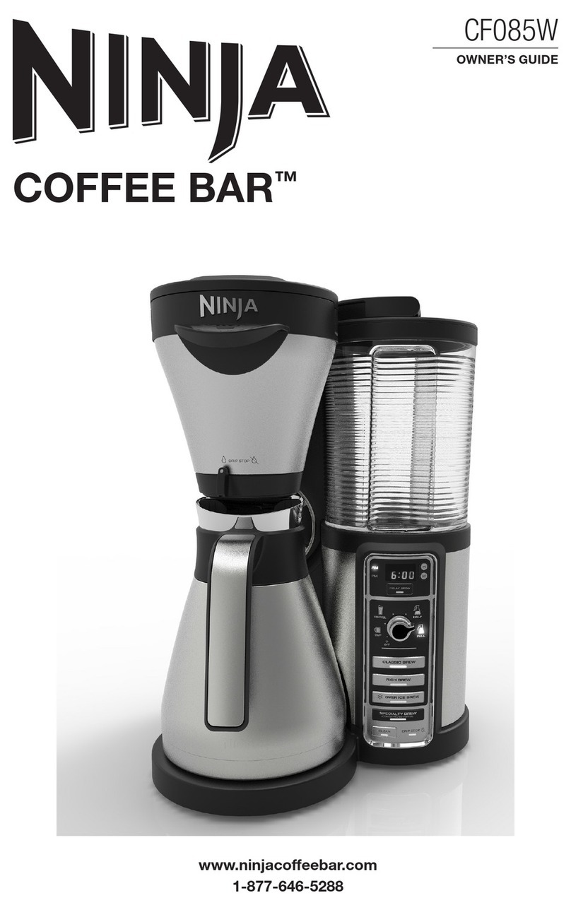 Ninja COFFEE BAR CF085W User manual
