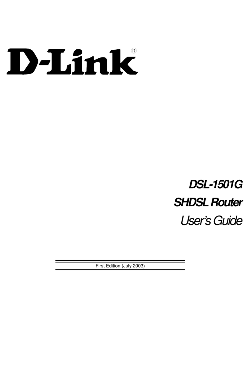 D-Link DSL-1501G User manual