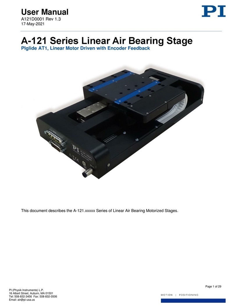 PI A-121 Series User manual