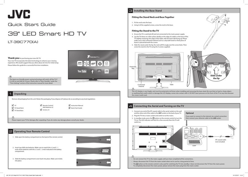 JVC LT-39C770 User manual