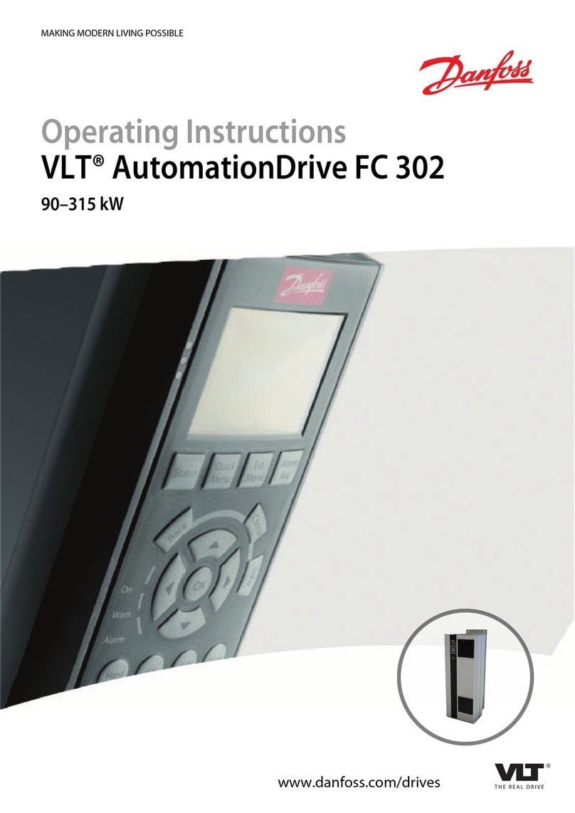 Danfoss VLT AutomationDrive FC 302 User manual