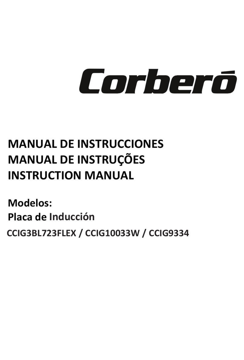CORBERO CCIG3BL723FLEX instruction manual