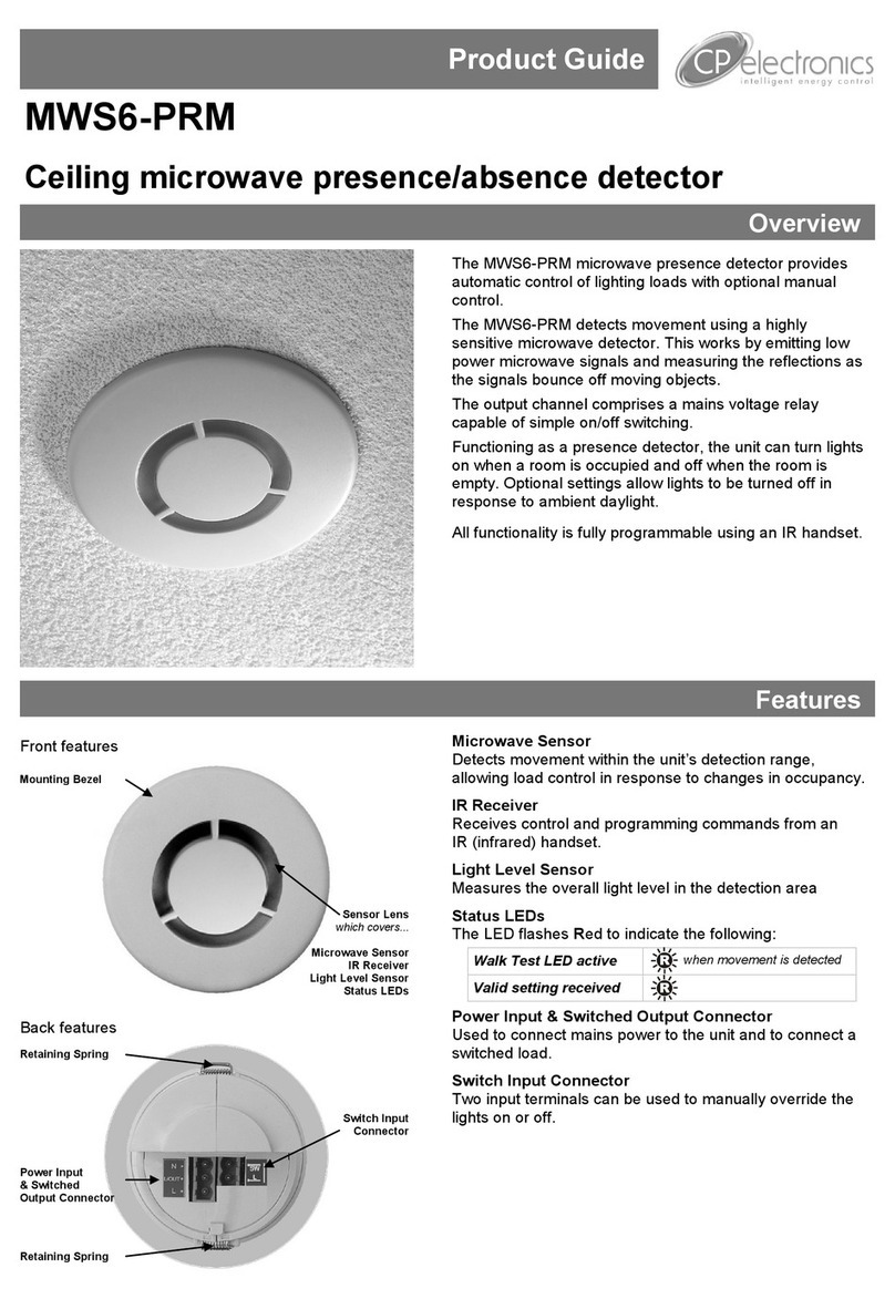 C.P. Electronics MWS6-PRM Product guide