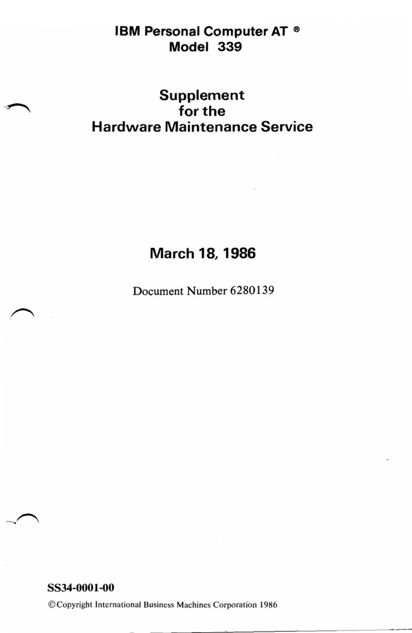 IBM 339 User manual
