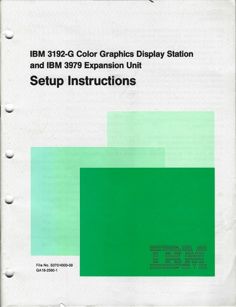 IBM 3192-G Manual