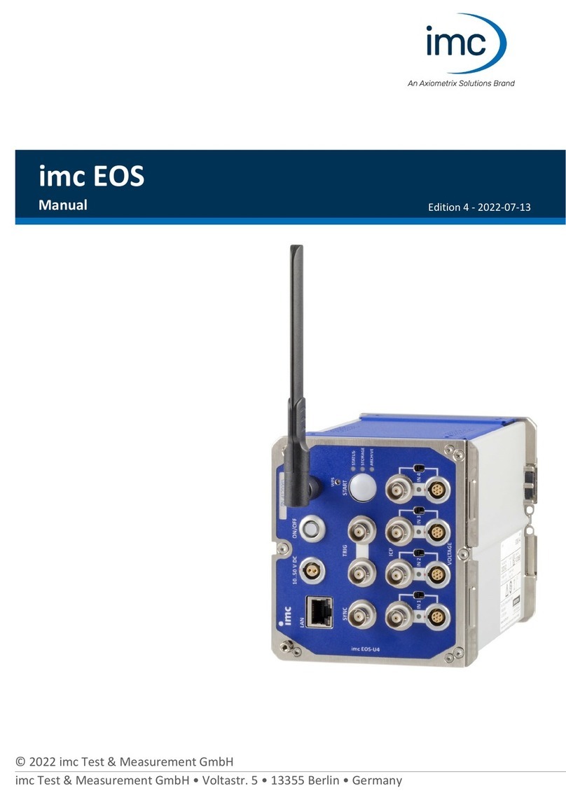 Axiometrix Solutions imc EOS manual