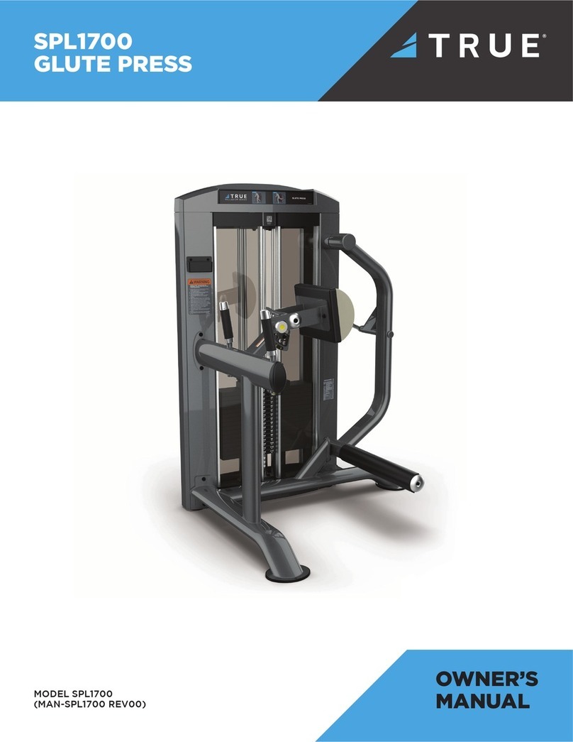 True SPL-1700 owner's manual