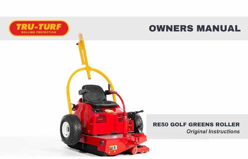 Tru-Turf RE50 User manual Tru-Turf RE50 User manual