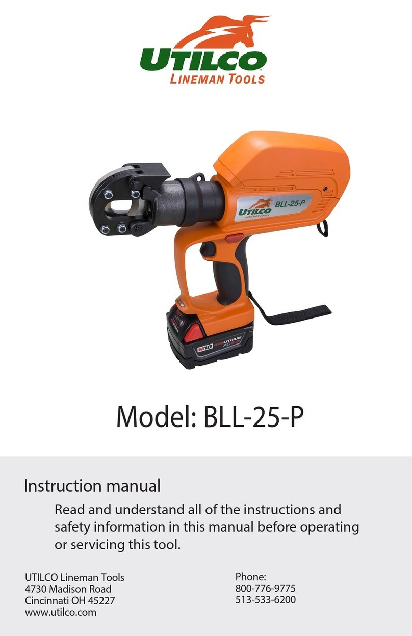 UTILCO BLL-25-P instruction manual