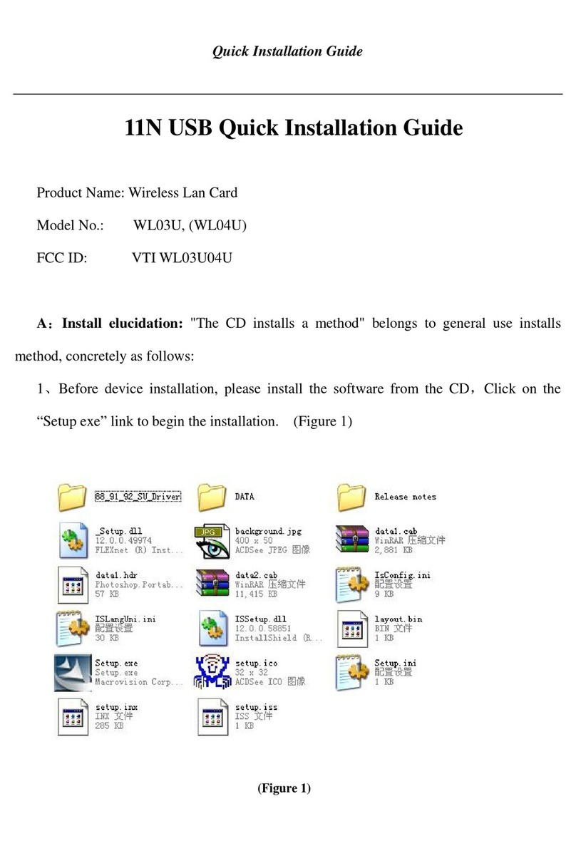 Full River WL03U Quick installation guide