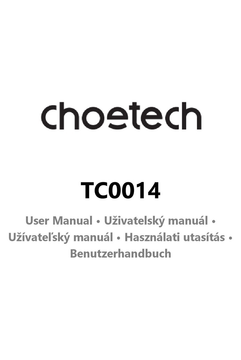 Choetech TC0014 User manual