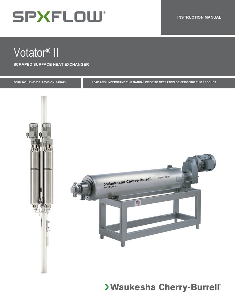 SPX FLOW Votator II instruction manual