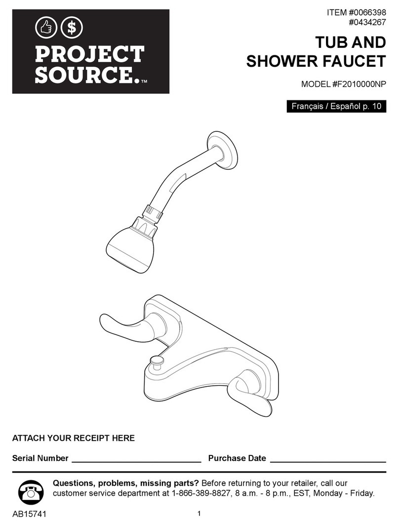 Project Source F2010000NP manual Project Source F2010000NP manual