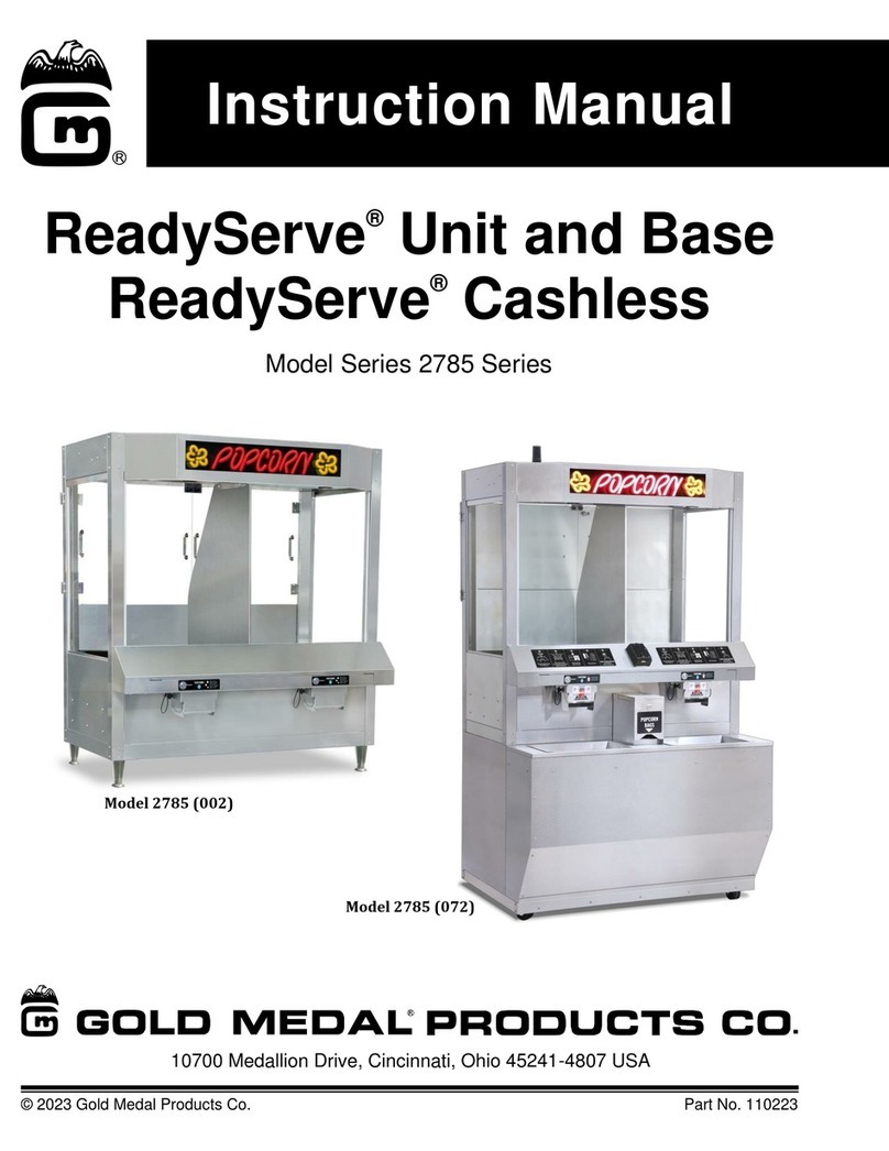 Goldmedal ReadyServe 2785 Series instruction manual